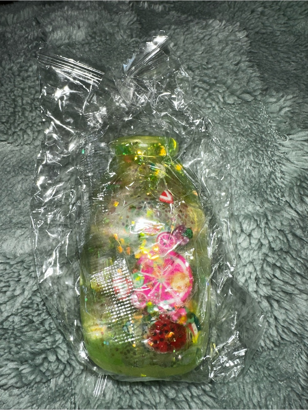 Kids Learning Sugar Squishy Bottle Toy - Green